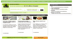 Desktop Screenshot of aliceadsl.keljob.com
